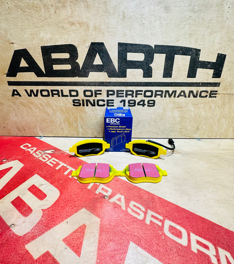 Carica immagine in Galleria Viewer, Pastiglie EBC YELLOW anteriori 500 abarth pinza bosch originale 284 mm MONOPOMPANTE