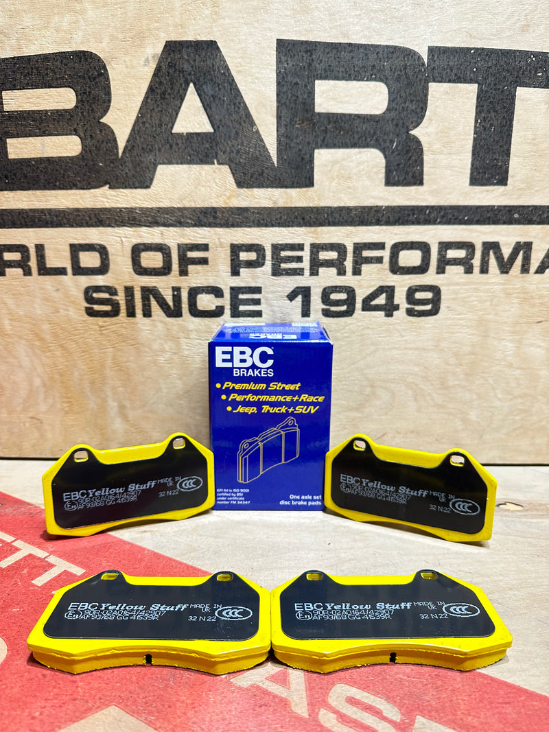 Carica immagine in Galleria Viewer, Set Pastiglie Freno Anteriori – Ebc Yellow Stuff – DISCO 305 mm brembo 4 pompanti