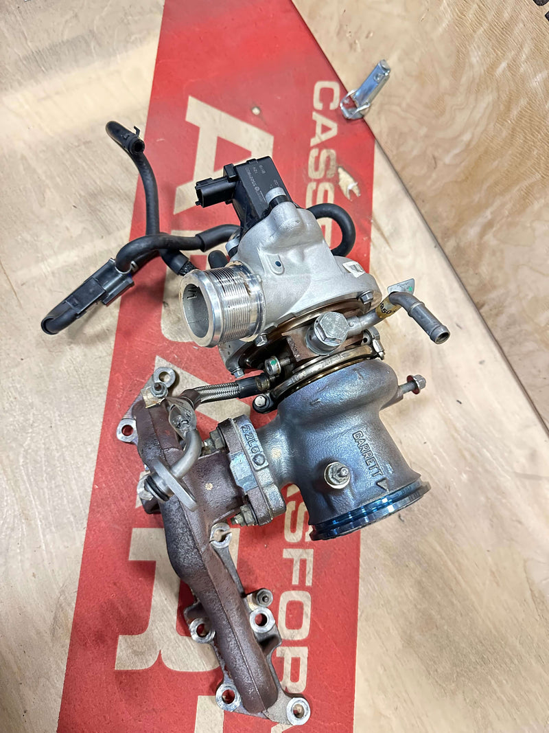 Carica immagine in Galleria Viewer, kit collettore e Turbina Garret 1446 124 Abarth
