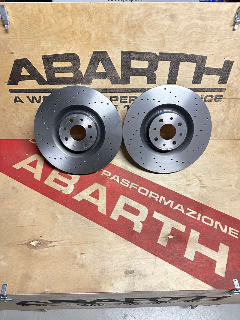 Carica immagine in Galleria Viewer, Dischi freno 500 Abarth Competizione freni Brembo 305