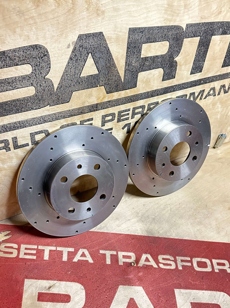 Carica immagine in Galleria Viewer, Dischi posteriori forati 500 Abarth tutte le version