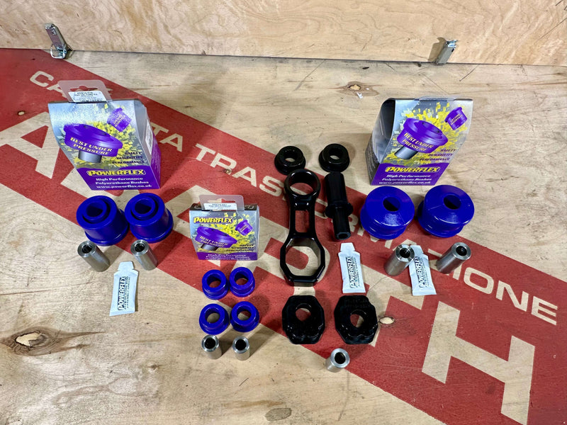Carica immagine in Galleria Viewer, Kit Powerflex Anteriori + Posteriori + Supporto motore Racing