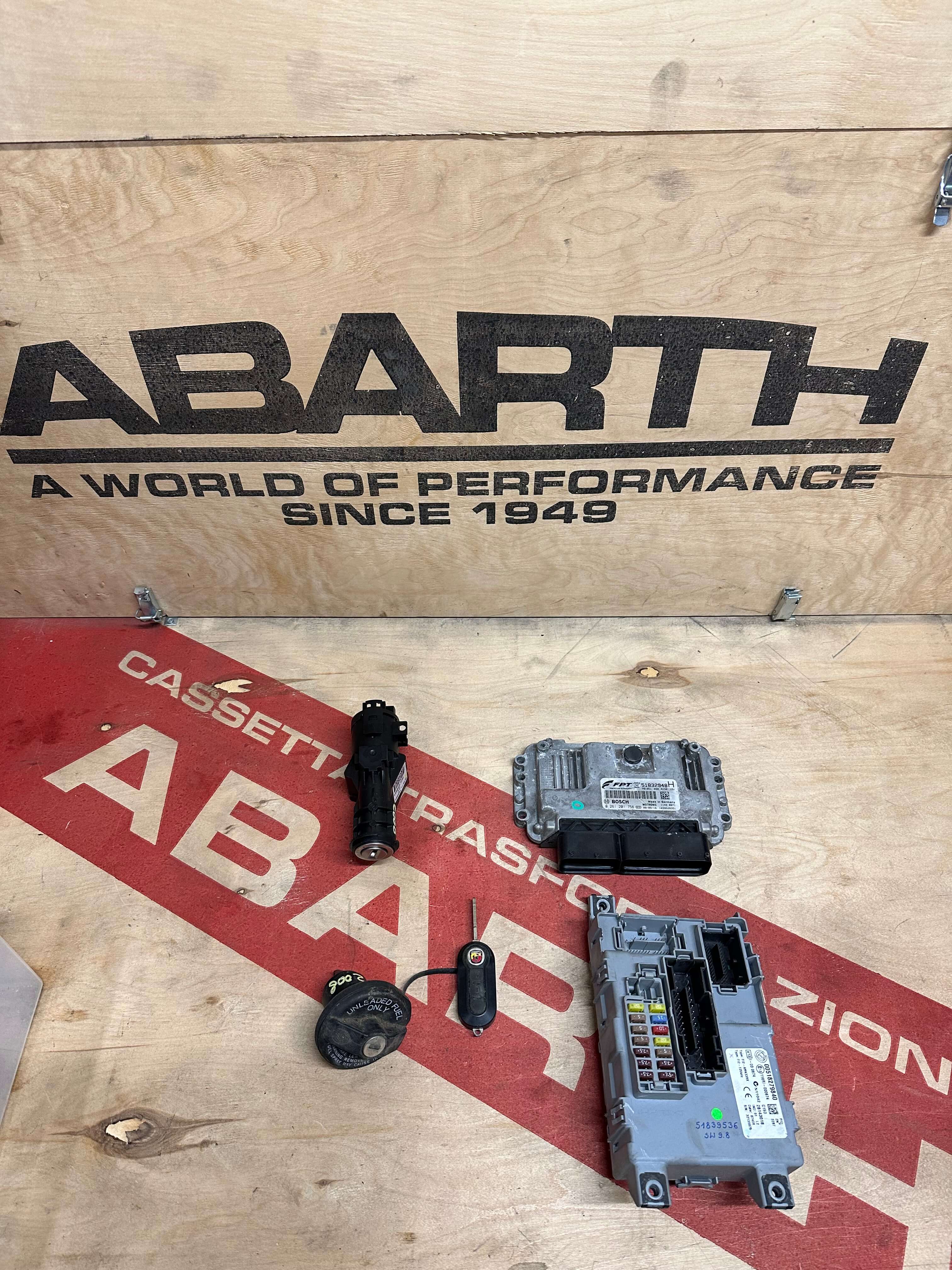 Kit Chiave, Body E Centralina Motore 500 Abarth Euro 4 - 5 – Monza - Foto 9