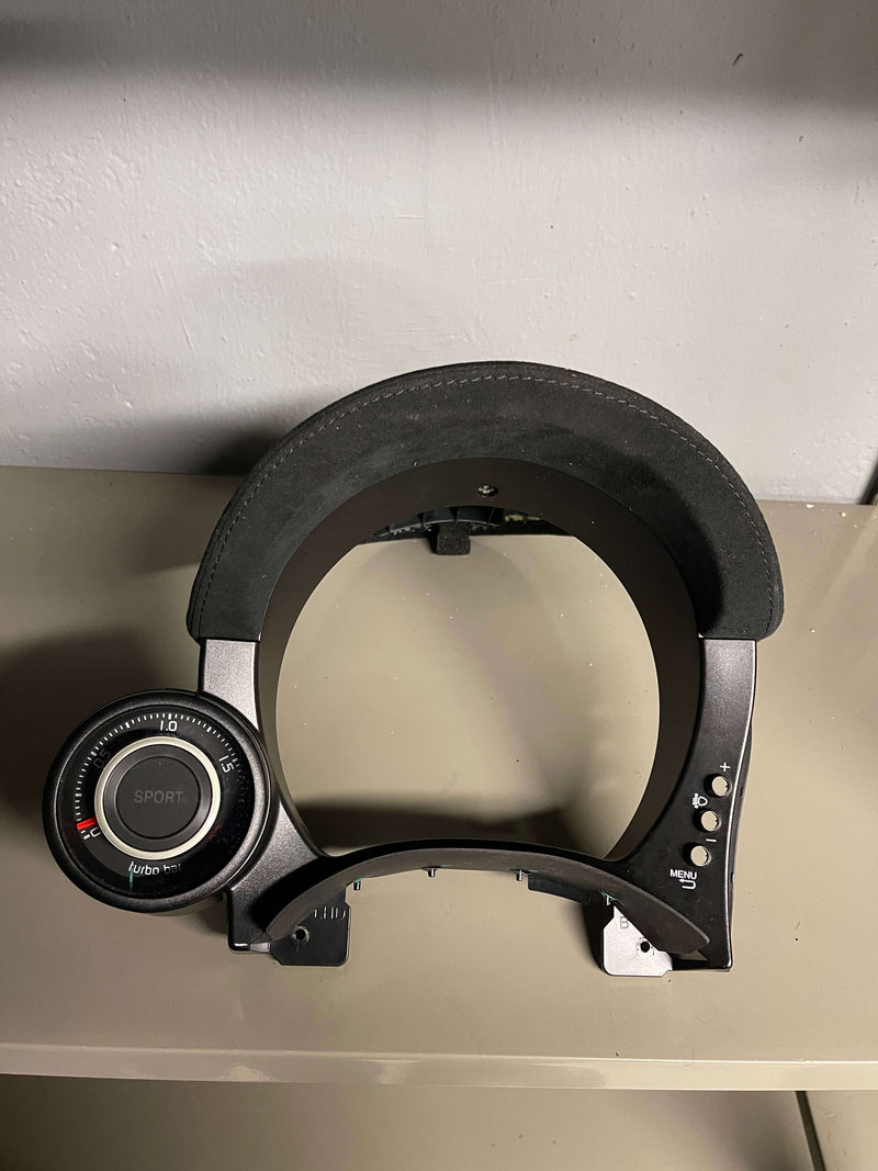 Carica immagine in Galleria Viewer, Cupolino Alcantara con manometro per tutte le 500 Abarth 735645993