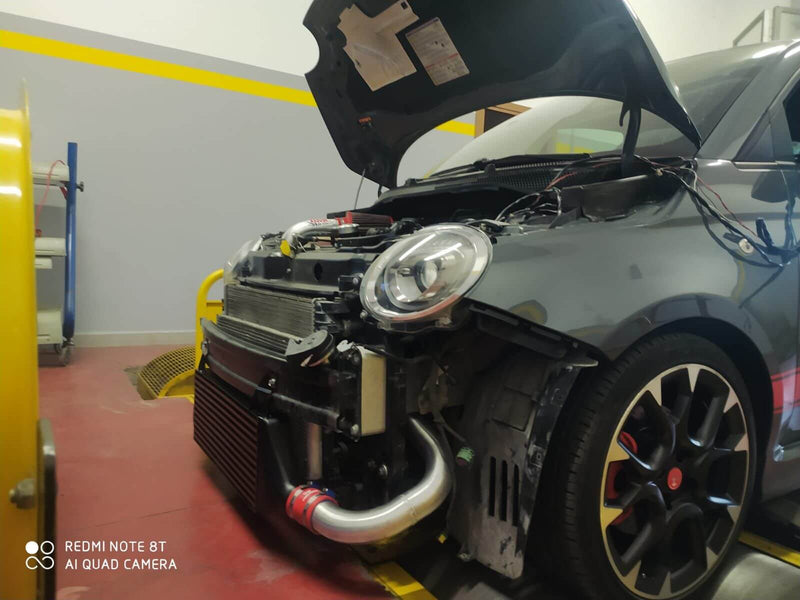 Carica immagine in Galleria Viewer, intercooler kit 9 litri Abarth 500/595/695 bar & plate