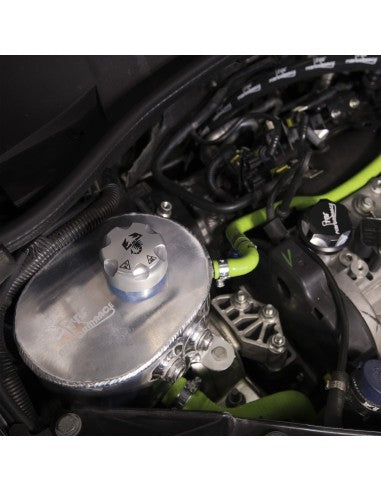 Carica immagine in Galleria Viewer, Abarth 500 vaschetta acqua alluminio + Tappo Biposto