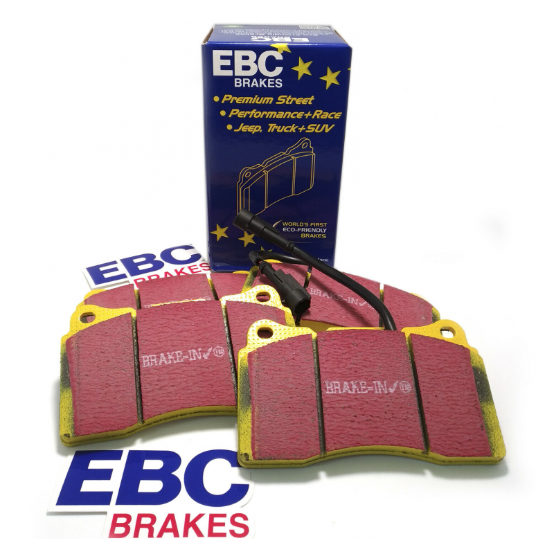 Carica immagine in Galleria Viewer, Pastiglie EBC YELLOW anteriori 500 abarth pinza 330 mm 4 pompanti