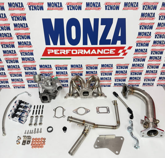 Super kit collettori completo con TURBINA  500 /Punto Abarth per turbo TD04 stage 3+