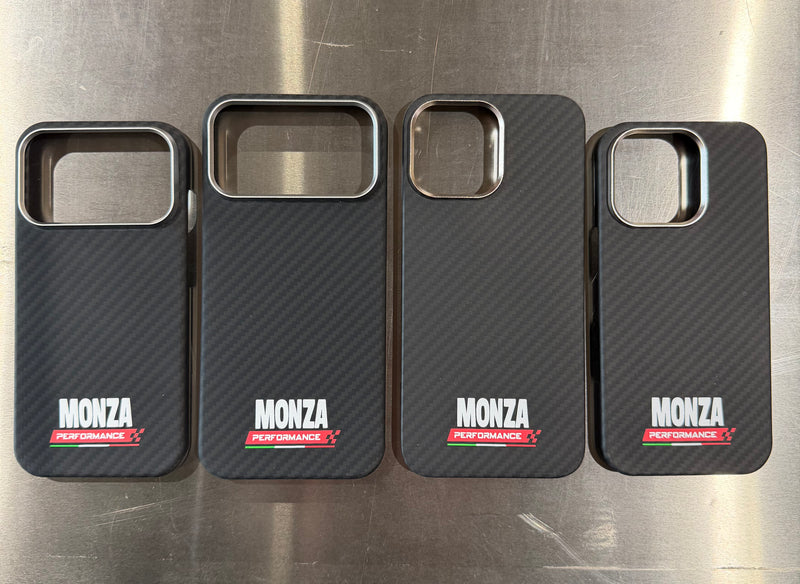 Carica immagine in Galleria Viewer, Cover custodia telefono iphone 16-17pro Monza performance in carbonio
