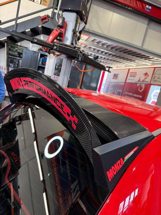 Spoiler regolabile in carbonio 695  Monza performance BLACK FRIDAY