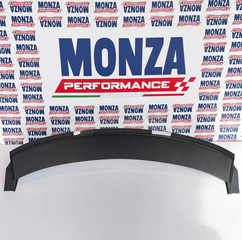 Carica immagine in Galleria Viewer, Spoiler regolabile in ABS verniciabile con inserti in carbonio 695  Monza performance
