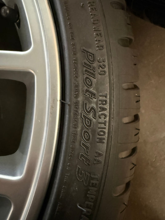 Cerchi Abarth Tributo Ferrari OEM 17" Argento