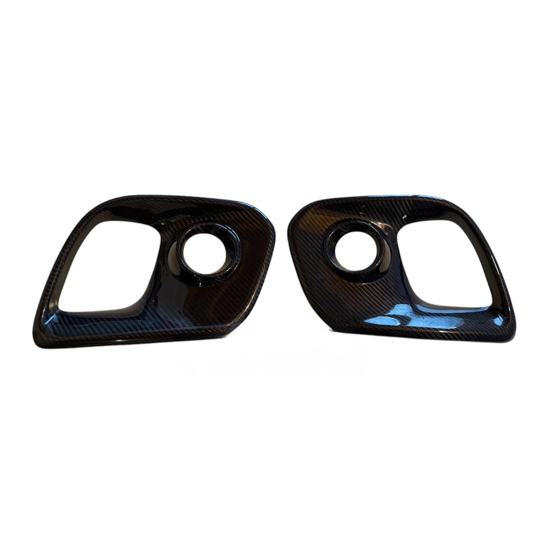 Load image into Gallery viewer, Carbon Fiber Front Splitter Cover for Fiat 500 Abarth 595 - 695 - Restyling - Various Finishes
