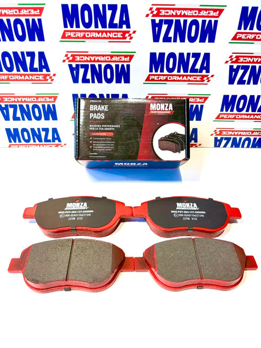 Pastiglie 284mm monopompante trackday/stradale anteriori Monza Performance 500 abarth 595 135/145/160hp (Copia)