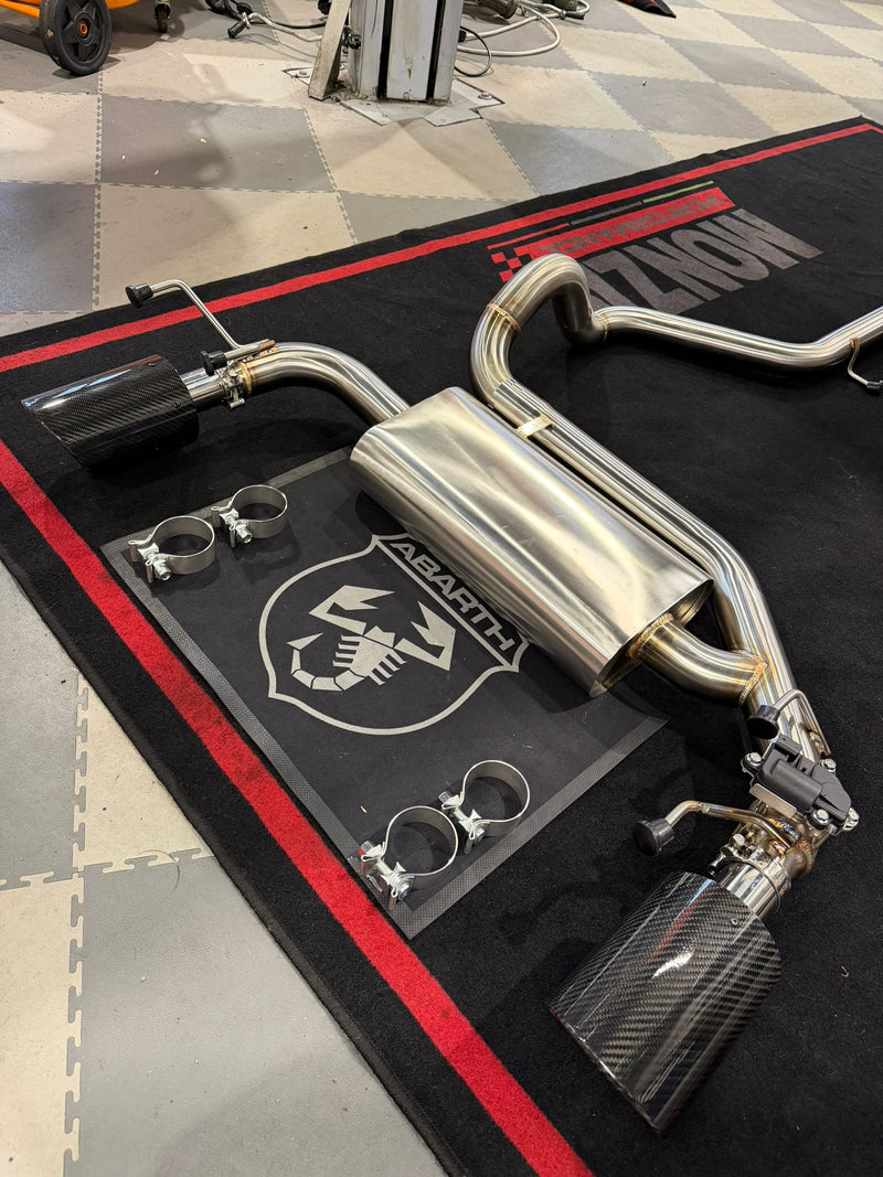 Carica immagine in Galleria Viewer, Scarico completo con valvola apri chiudi wireless (con telecomando) 500 abarth
