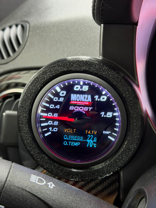 Manometro 4in1 per 595/695/500 Abarth con Multi Lettura 60mm
