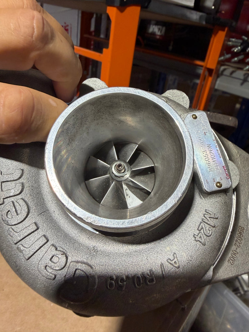 Load image into Gallery viewer, TURBINA Garrett GBC20-300 SEMINUOVA Turbocompressore 0.55 A/R WG
