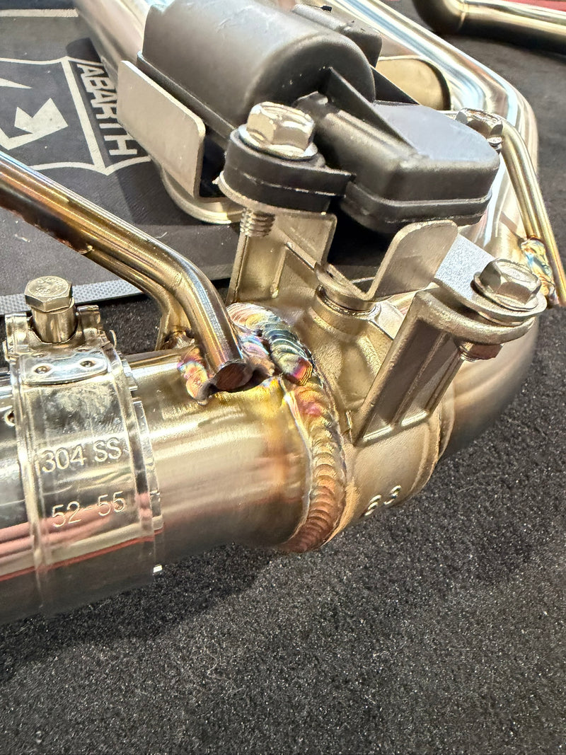 Carica immagine in Galleria Viewer, Scarico completo con valvola apri chiudi wireless (con telecomando) 500 abarth
