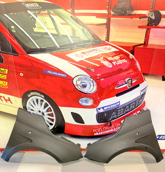 Parafanghi Vetroresina 500 abarth