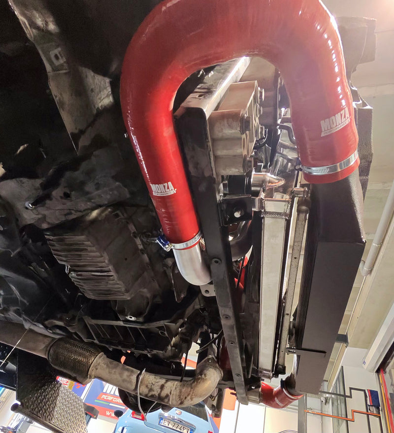 Load image into Gallery viewer, Manicotto sottoturbina cambio intercooler 8.5/9 Litri con collettori a cuore Monza Performance
