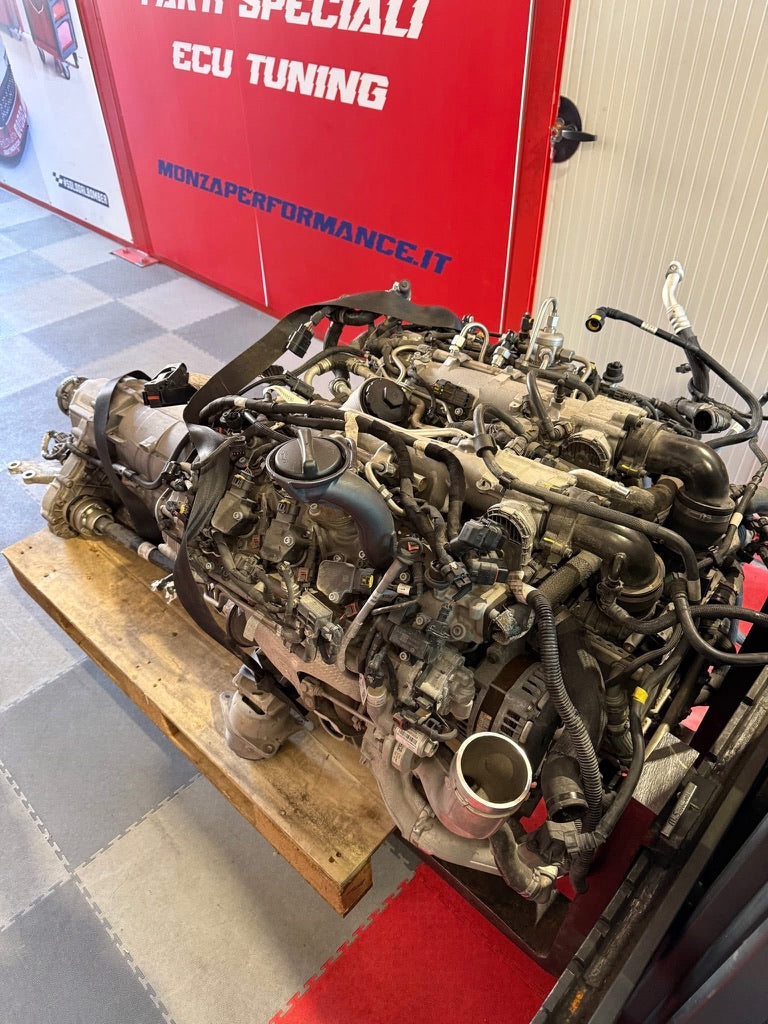 Carica immagine in Galleria Viewer, MOTORE USATO 670052722 COMPLETO ALFA ROMEO STELVIO QUADRIFOGLIO 510HP 2.9 BITURBO 30,714KM PERCORSI
