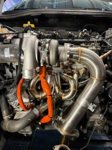 Load image into Gallery viewer, Ultra-premium 2.0 500/Punto Abarth heart manifold kit for TD04 turbo
