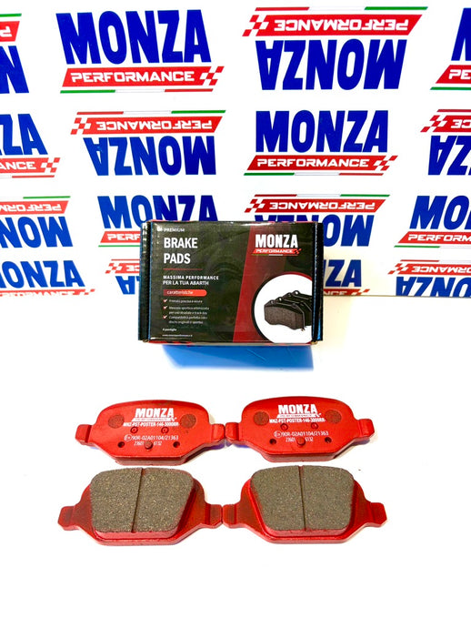 Pastiglie Posteriori Monza Peformance mescola 3000 Abarth 500 tutte versioni 2008-2024