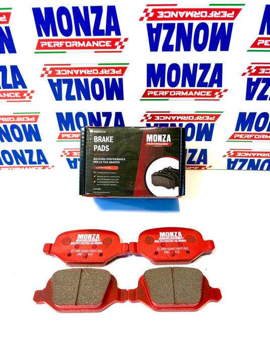Pastiglie Posteriori Monza Peformance mescola 3000 Abarth 500 tutte versioni 2008-2024