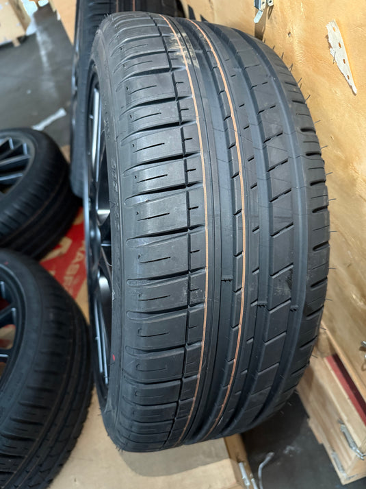 Cerchi Abarth Tributo Ferrari OEM 17" Neri