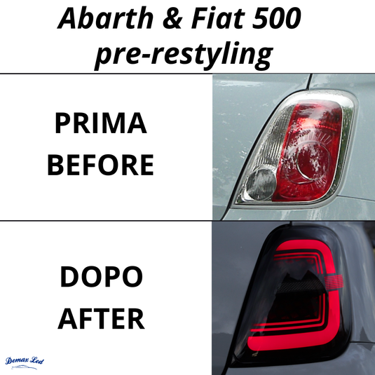 Fari LED Posteriori  500 Abarth  (2008-2024)
