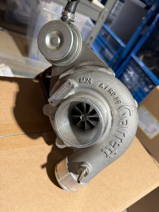 TURBINA Garrett GBC20-300 SEMINUOVA Turbocompressore 0.55 A/R WG