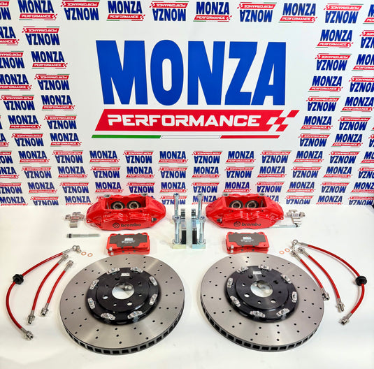 Impianto frenante Brembo 330  Dischi Liscio-Forato-flottante 500 ABARTH