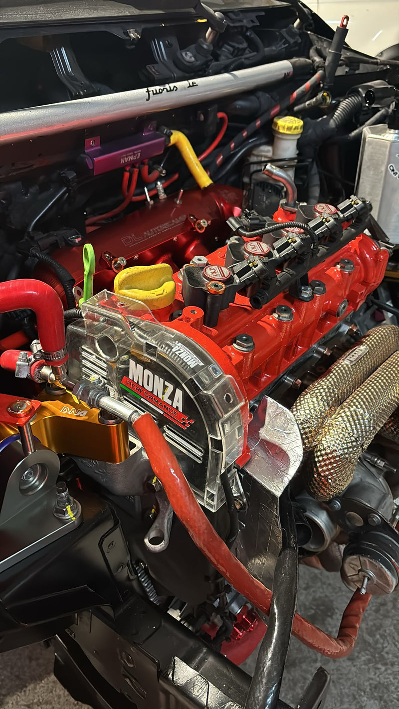 Carica immagine in Galleria Viewer, carter distribuzione TRASPARENTE  MONZA PERFORMANCE 500/595/695 Abarth e tutti motori T-Jet 55268545

