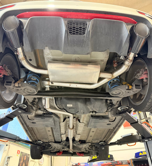 Scarico completo con valvola apri chiudi wireless (con telecomando) 500 abarth