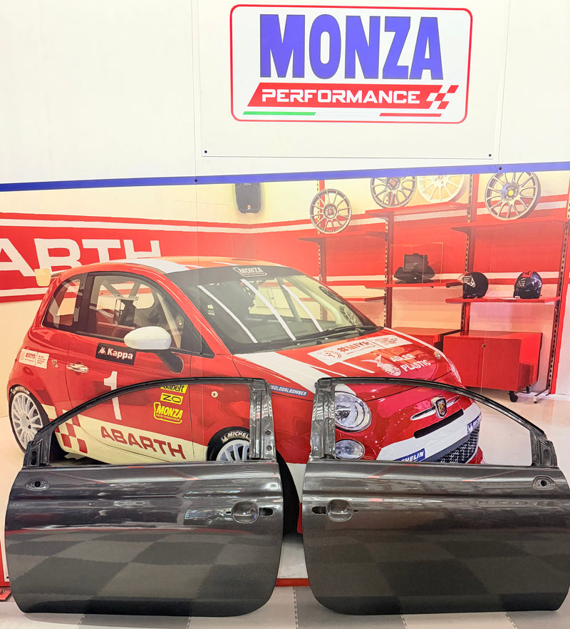 Load image into Gallery viewer, 500 Abarth carbon doors
