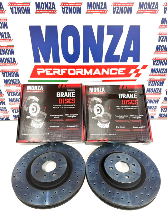 dischi freno Monza performance forati 284mm abarth 135/145/160/165 hp anteriori 51938383