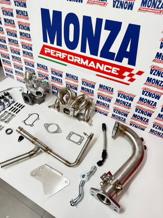 Super kit collettori completo con TURBINA  500 /Punto Abarth per turbo TD04 stage 3+