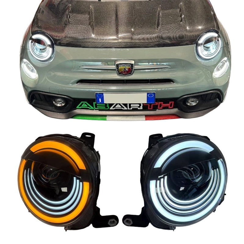 Carica immagine in Galleria Viewer, Fari LED ANTERIORI  500 Abarth  (2008-2024)
