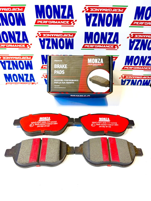 Pastiglie 284mm monopompanti stradali anteriori Monza Performance 500 abarth 595 135/145/160hp