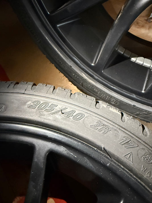 Cerchi Abarth Tributo Ferrari OEM 17" Neri