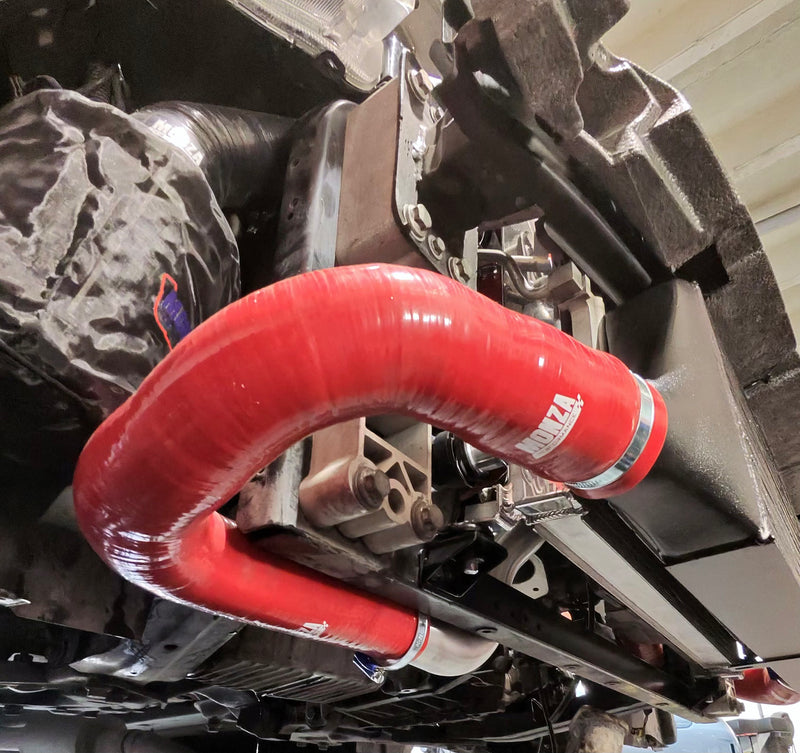 Load image into Gallery viewer, Manicotto sottoturbina cambio intercooler 8.5/9 Litri con collettori a cuore Monza Performance
