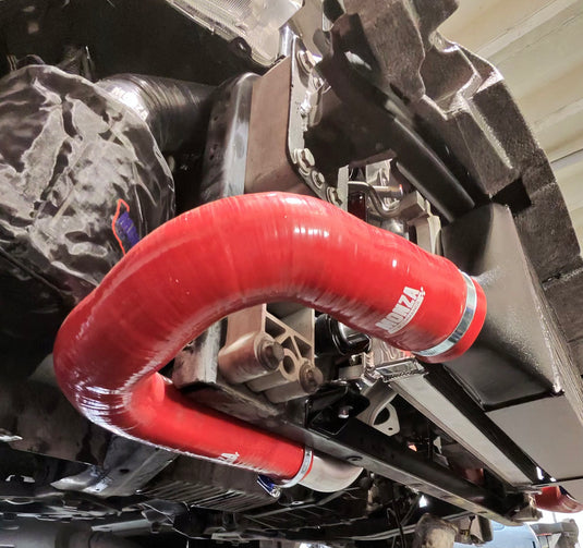 Manicotto sottoturbina cambio intercooler 8.5/9 Litri con collettori a cuore Monza Performance