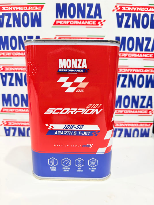 Kit Tagliando olio motore Abarth Scorpion specific 10W50 Monza performance