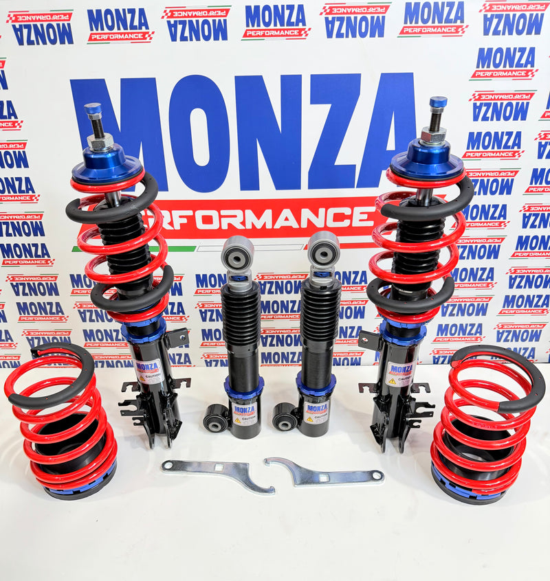 Carica immagine in Galleria Viewer, ASSETTO A GHIERA MONZA PERFORMANCE Dual Core Street &amp; Track Coilover System

