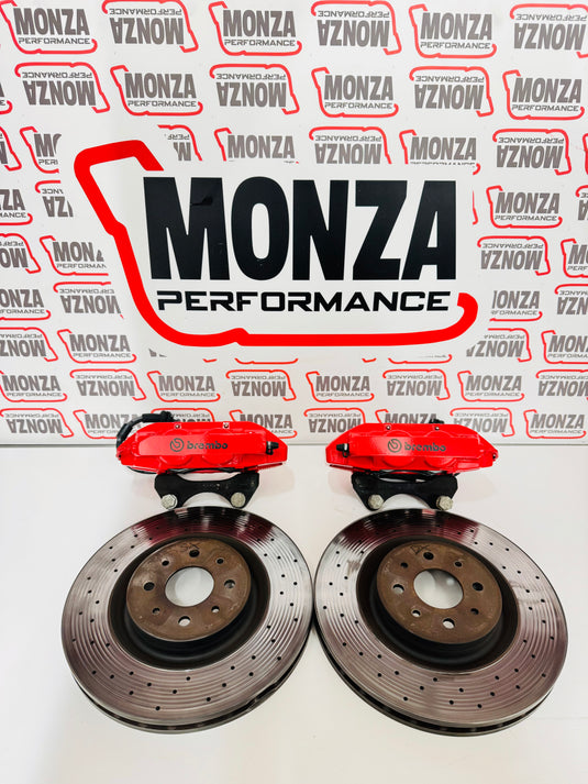 Impianto frenante  usato per  Abarth 595/695/500 Brembo 305 4 pompanti