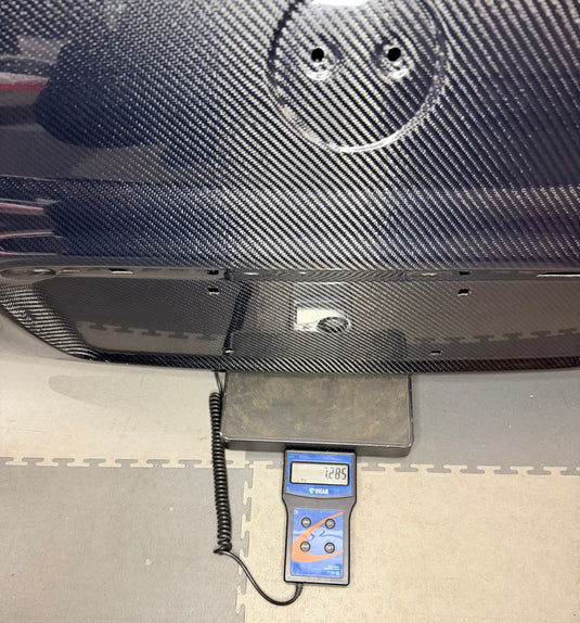 Baule  in carbonio VERO abarth 500