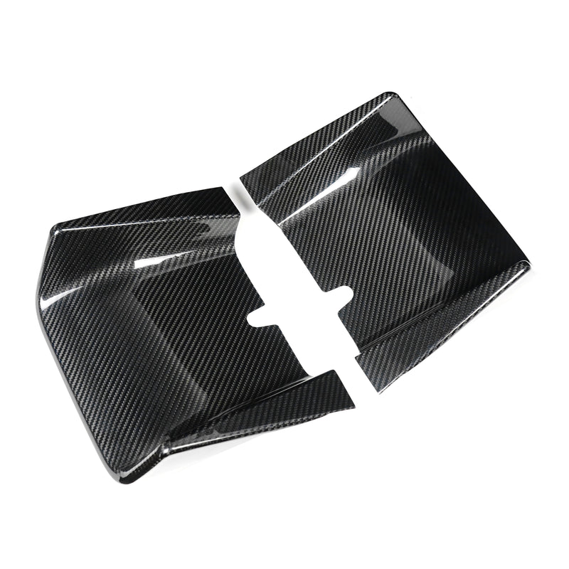 Carica immagine in Galleria Viewer, Cover parte centrale  estrattore posteriore in VERO CARBONIO Fiat 500 Abarth - 595 - 695 - Restylin (Copia)
