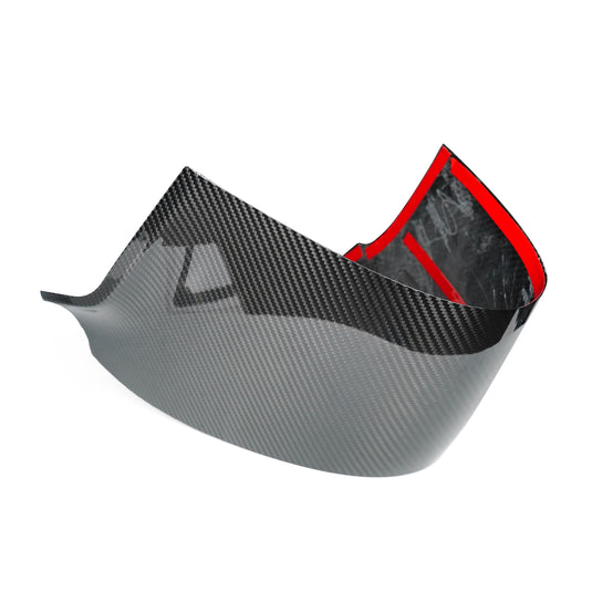 Front Logo Cover in CARBON FIAT 500 Abarth 595 - 695