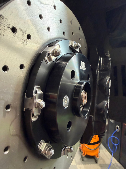 Distanziali a tazza per 305 flottante 12mm Abarth 500 / Fiat