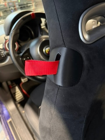 coppia Maniglie sedile originale sblocco sedile Abarth - 1 pezzo 71752325